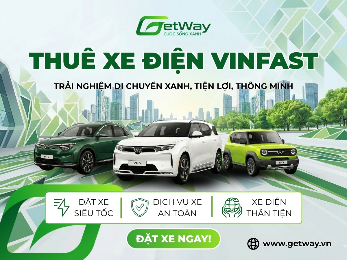 Thuê xe điện vinfast thân thiện môi trường
