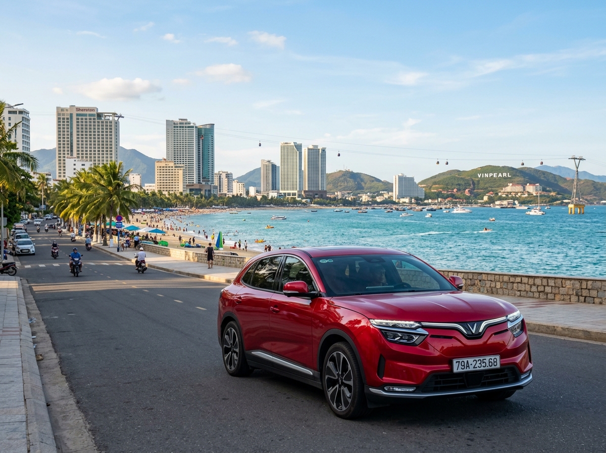 thuê xe điện tự lái Nha Trang