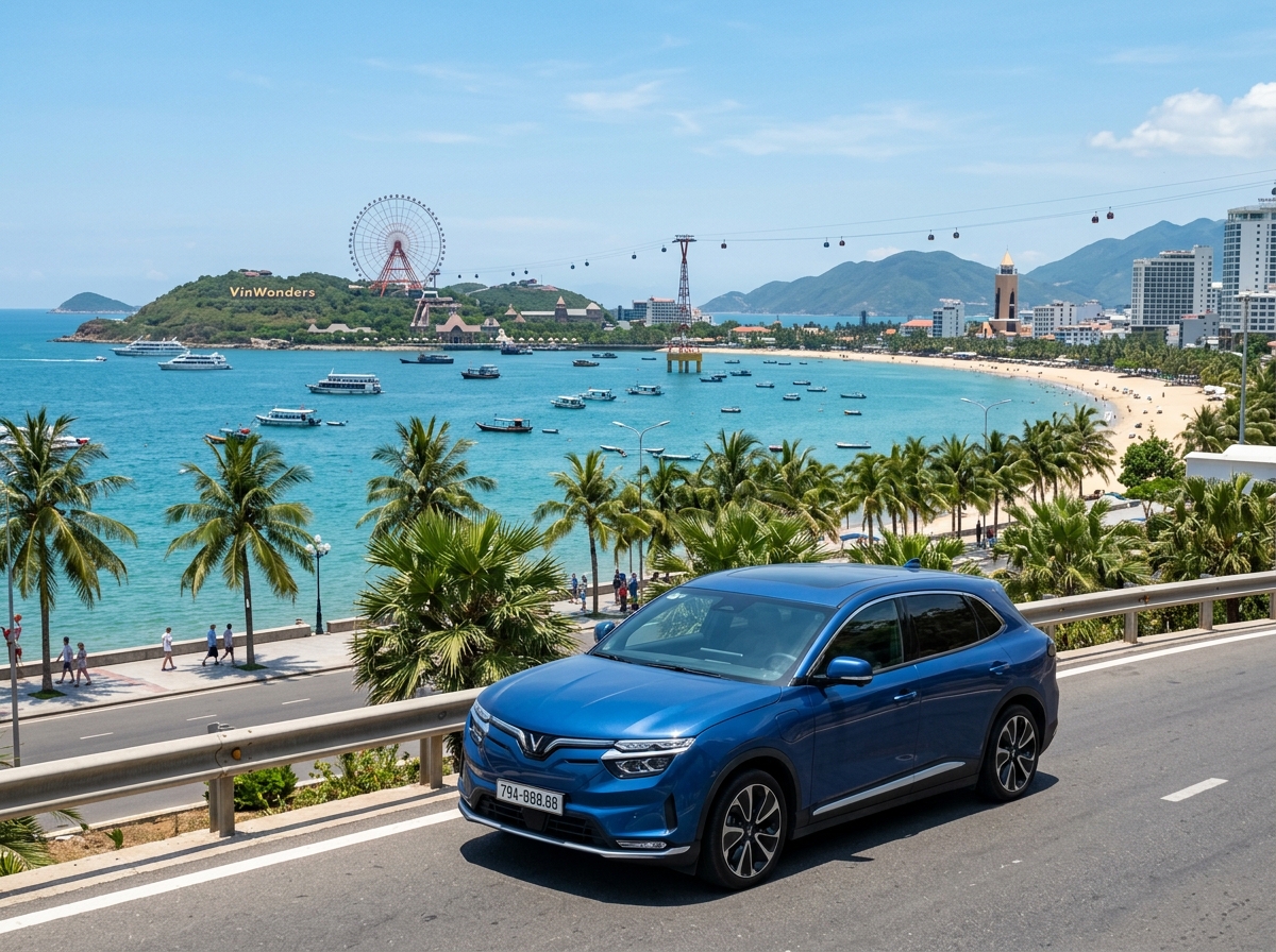 Những lưu ý khi lái xe điện tại Nha Trang
