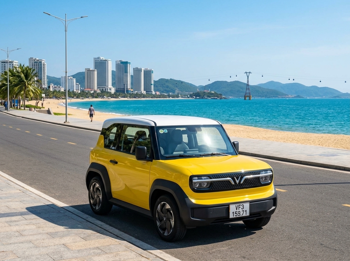 thuê xe điện tự lái Nha Trang