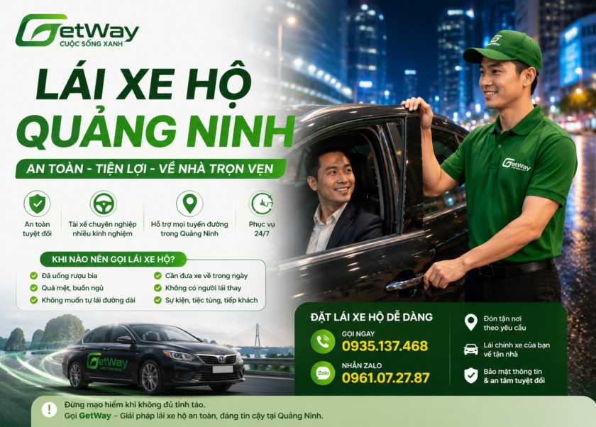 Lái xe hộ Quảng Ninh