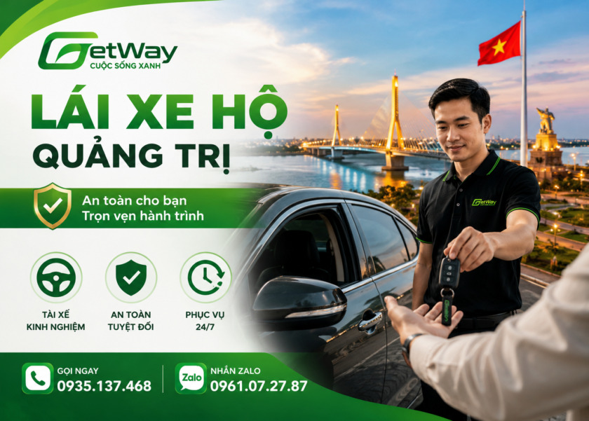 Lái xe hộ Quảng Trị