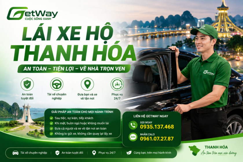 Lái xe hộ Thanh Hoá