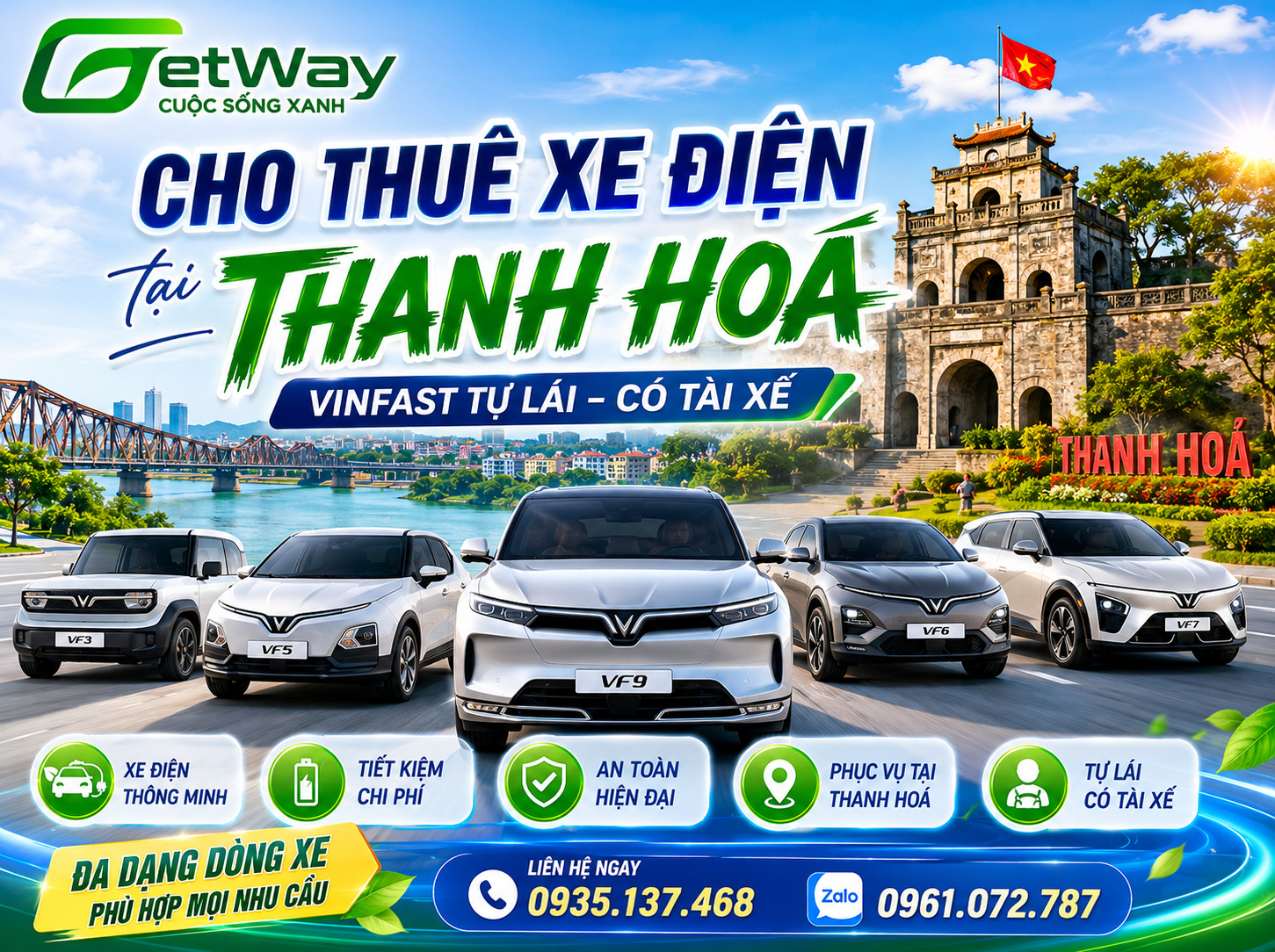 thuê xe điện Thanh Hoá Cho thuê xe điện Thanh Hoá