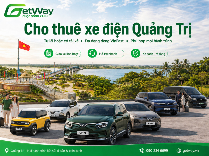 Cho thuê xe điện Quảng Trị