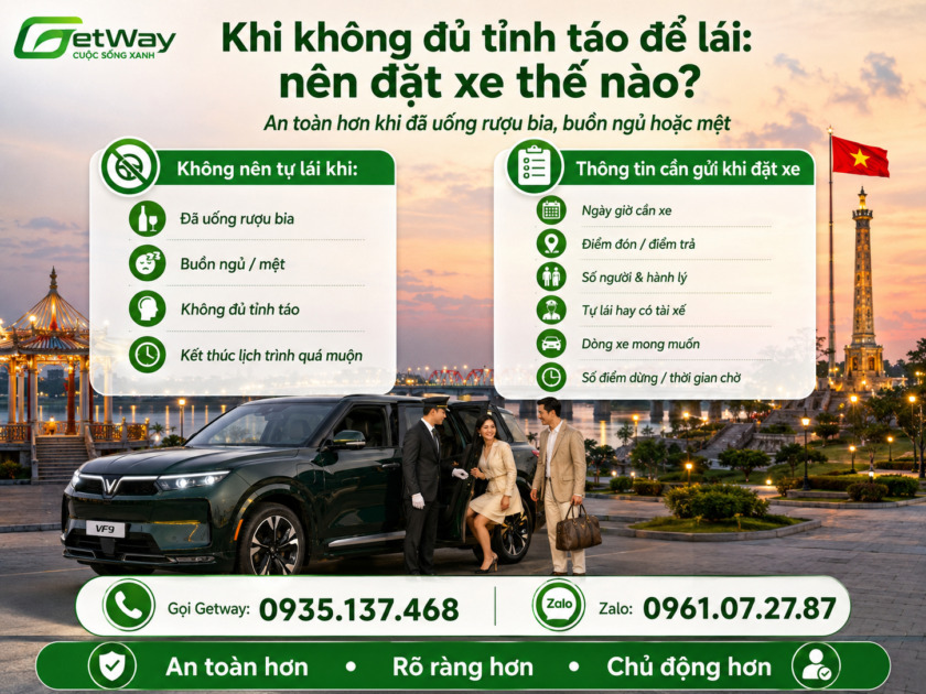 Đặt xe điện Quảng Trị