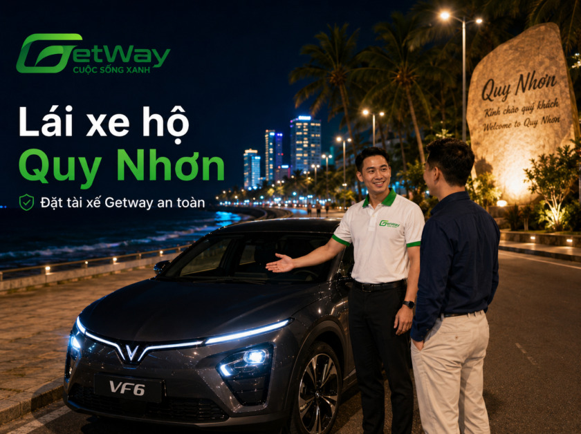 Lái xe hộ Quy Nhơn